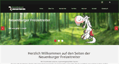 Desktop Screenshot of neuenburger-freizeitreiter.de